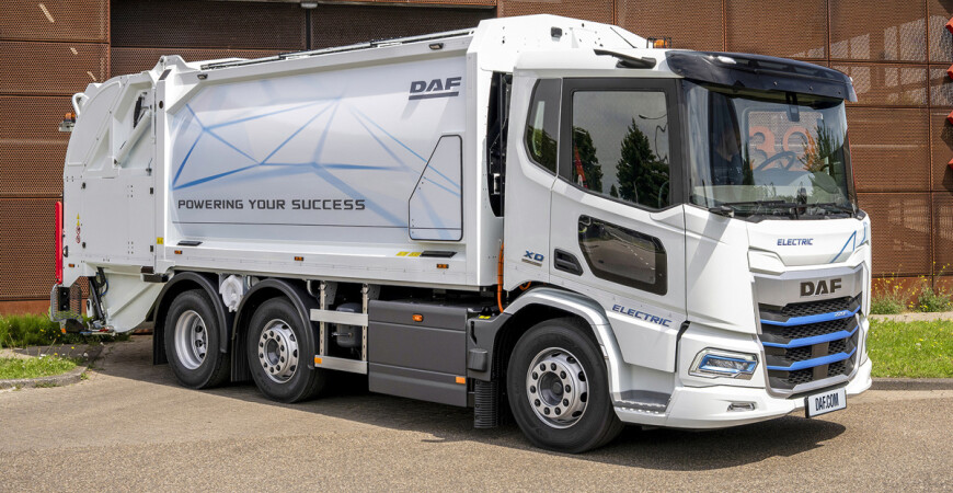 Amsterdam naročil 40 povsem električnih tovornjakov DAF