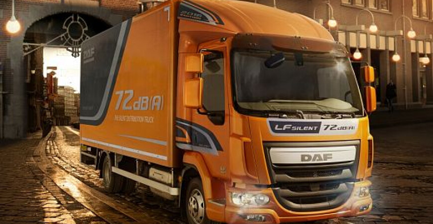 DAF je predstavil izjemno tih distribucijski tovornjak LF Silent