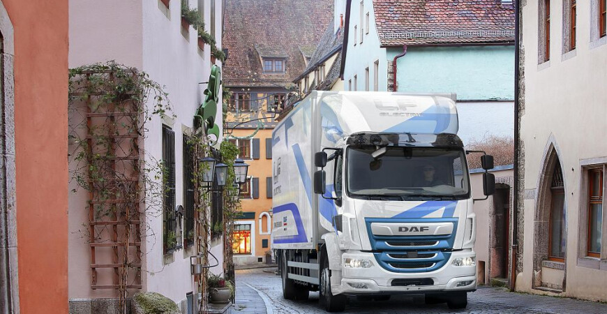 DAF LF Electric za "nič emisij" v mestnih dostavah