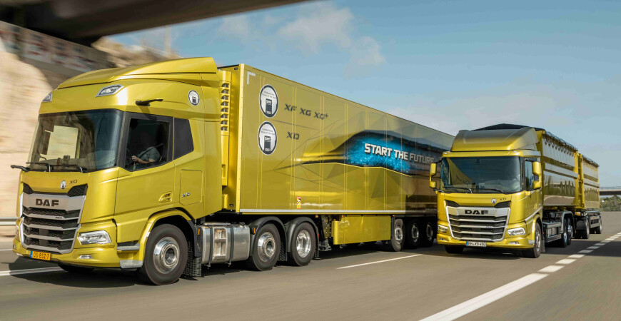 DAF predstavlja celotno paleto izboljšanih varnostnih funkcij