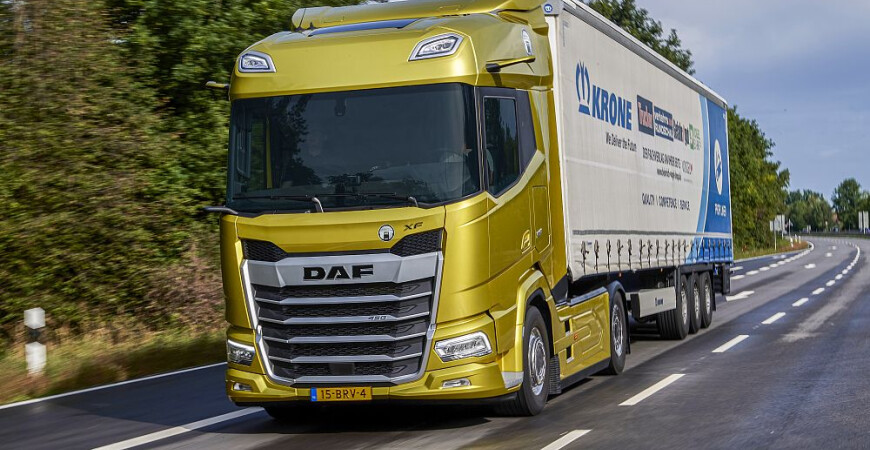 Nova generacija vozila DAF XF 450 je bila okronana z nazivom "Zeleni tovornjak 2023"