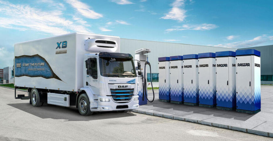 Paccar je na Nizozemskem postavil prvo energetsko mikroomrežje