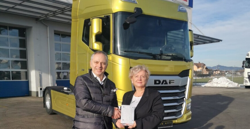 Slovenski tovornjak leta je postal Daf XF/XG