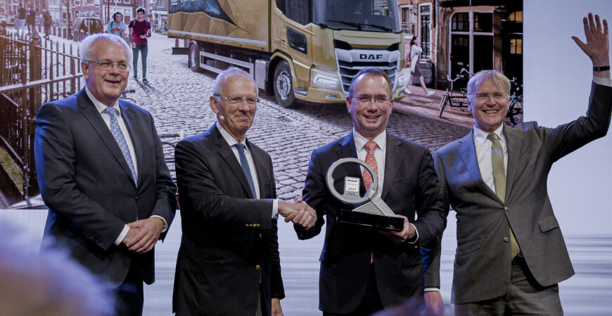 Vozila DAF-ove nove serije XD proglašena za "Mednarodni tovornjak leta 2023"